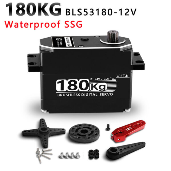 BLS53180 product image with contradictory 12V title and 24V printed product label