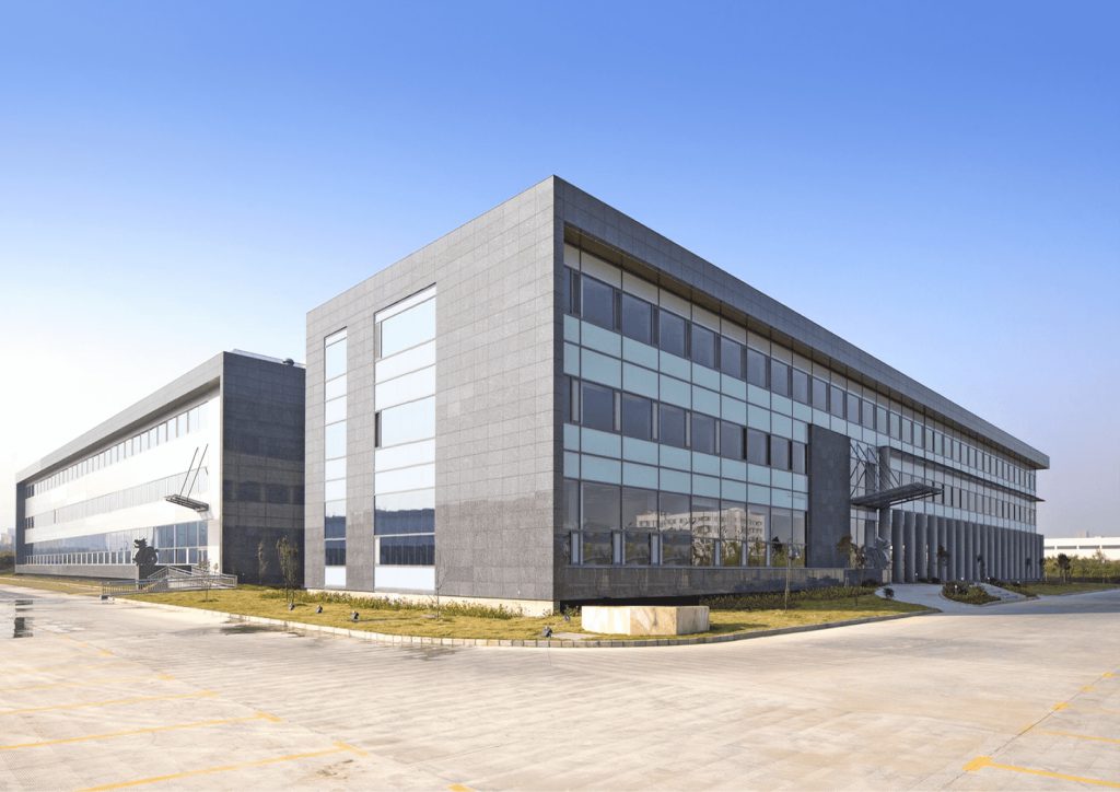 Exterior of the servo manufacturing facility