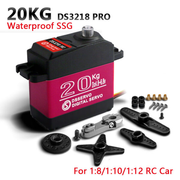 DSSERVO DS3218PROMG waterproof 20 kg·cm class digital servo product photo