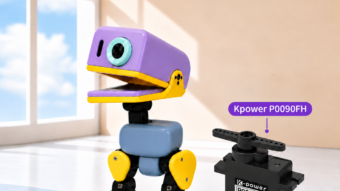 Microduck Robot Duck Replica with P0090FH Servo